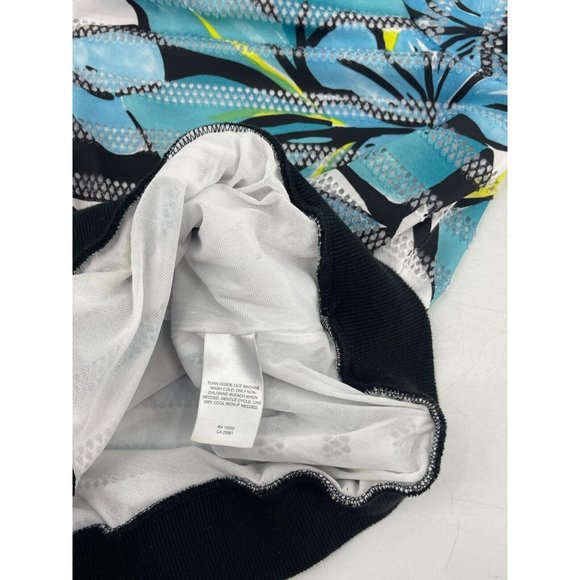 Alfred Dunner Blue Yellow Floral Print Full Zip Sweatshirt Jacket Size 14 - Picture 9 of 13